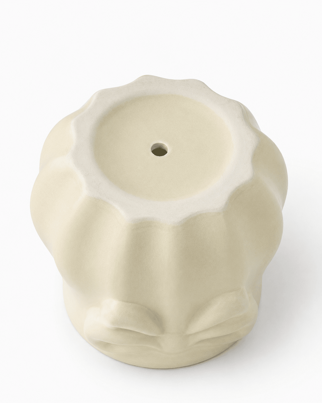 Ceramic Pot Ribbon Detail