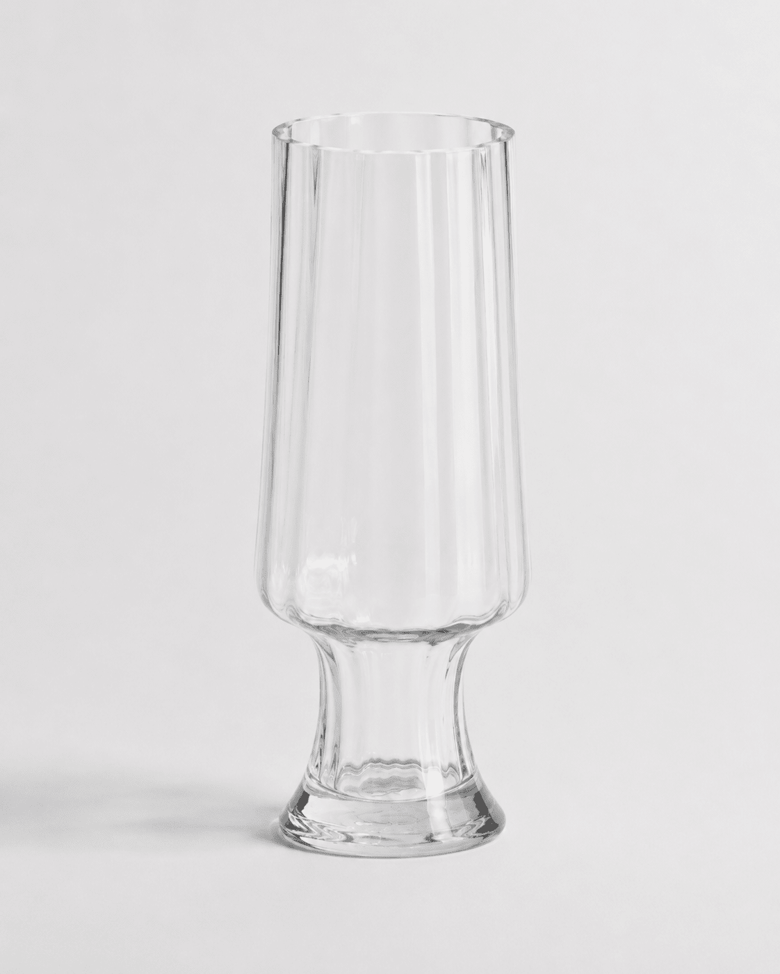 Glass Vase Chalet with Base