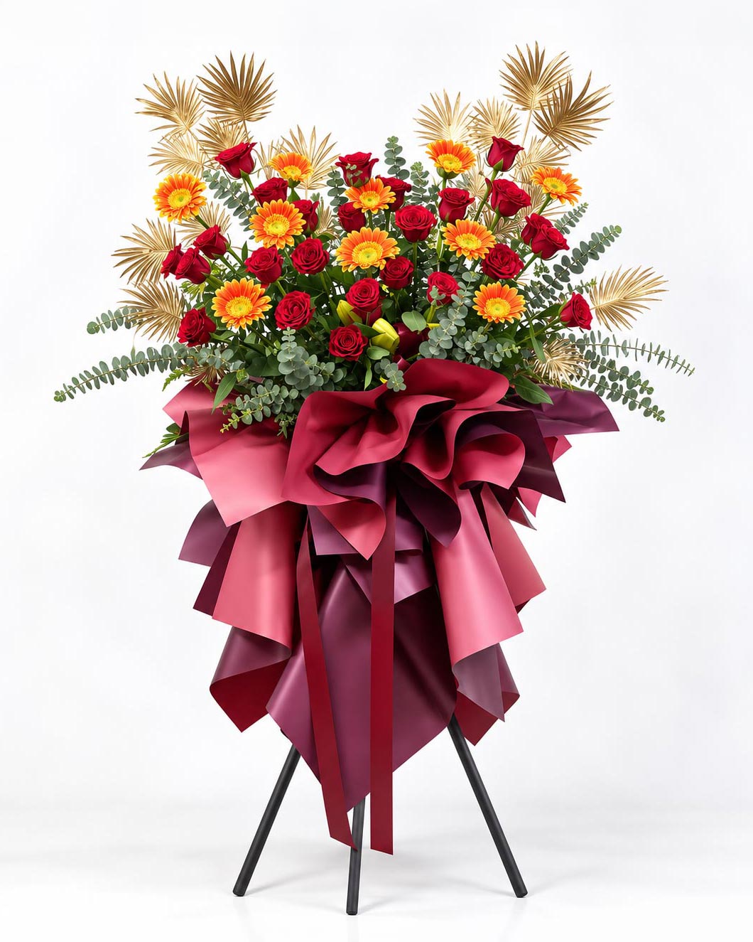 Imperial Fortune - Red Rose Grand Opening Flower Stand