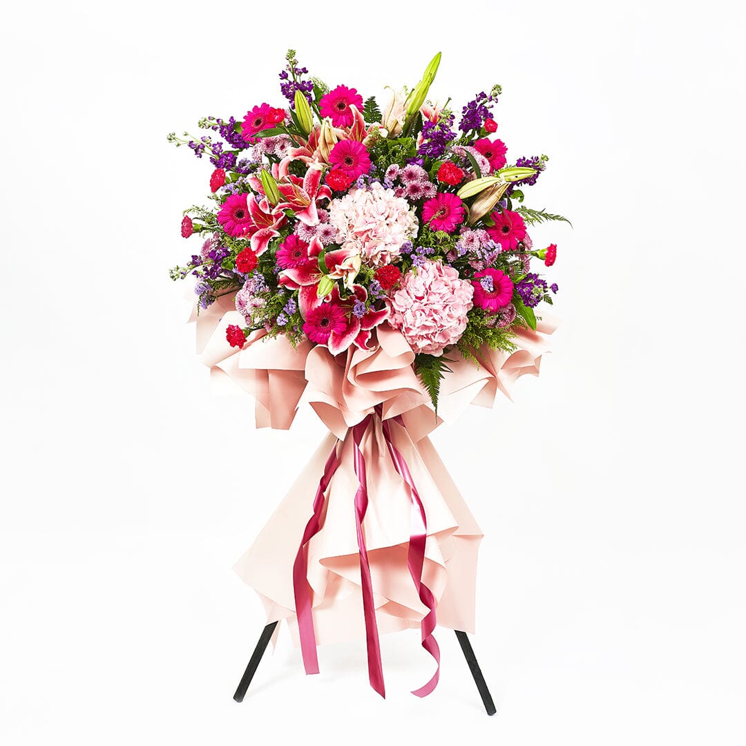 Congratulatory Flower Stand - Lush Returns