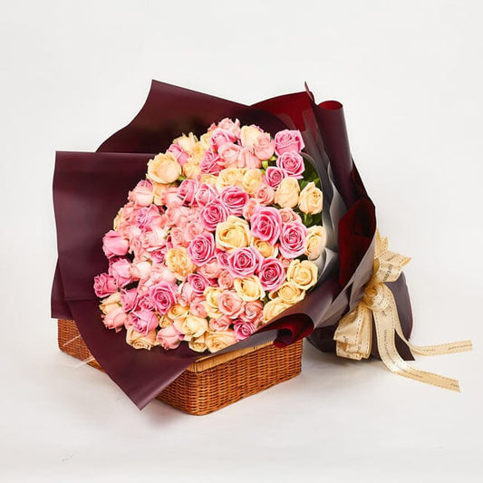 VDA14 Everlasting Joy (99 Roses)- Flower Bouquet