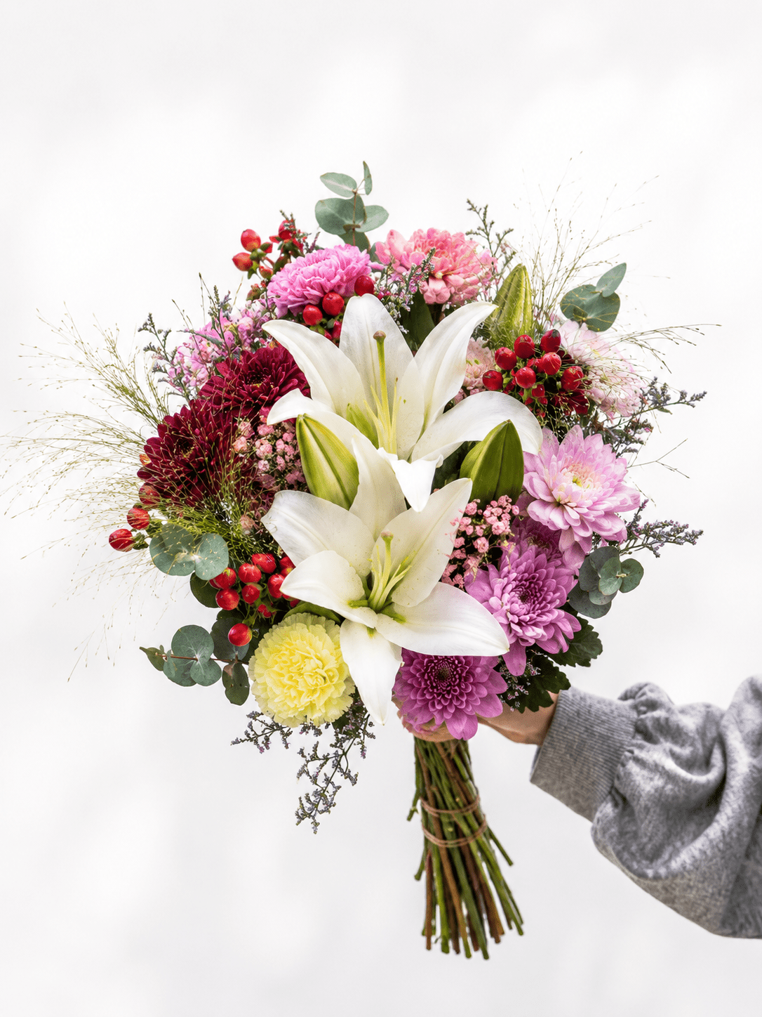 Mix & Match Flowers - Lily White