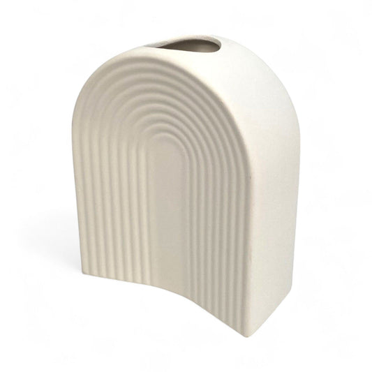 Ceramic Curve With Line 14.5cm(D) x 20cm(H)