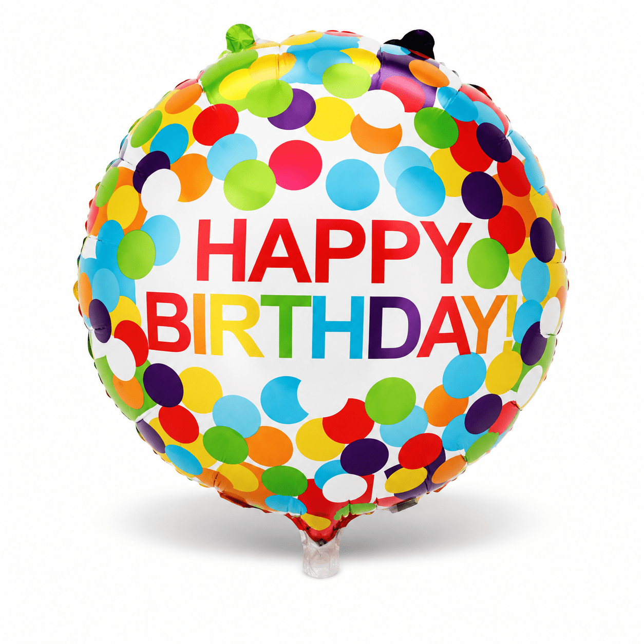 Colourful Confetti “Happy Birthday” Foil Balloon
