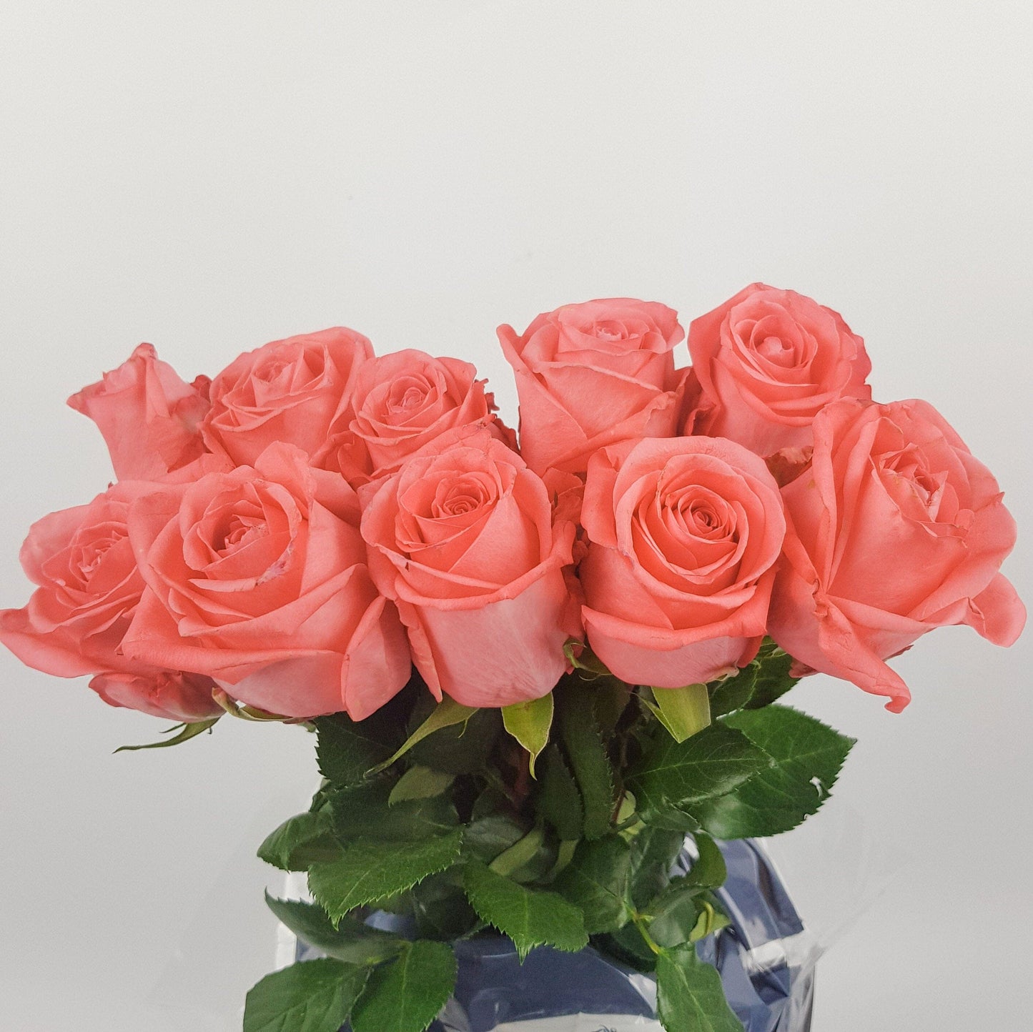 Rose 40cm - Orange Salmon