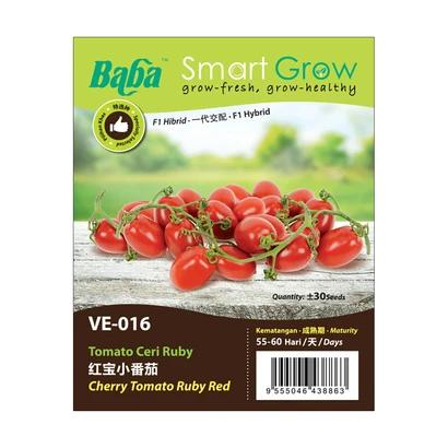 BABA Ve-Mix Seeds - Cherry Tomato Ruby Red