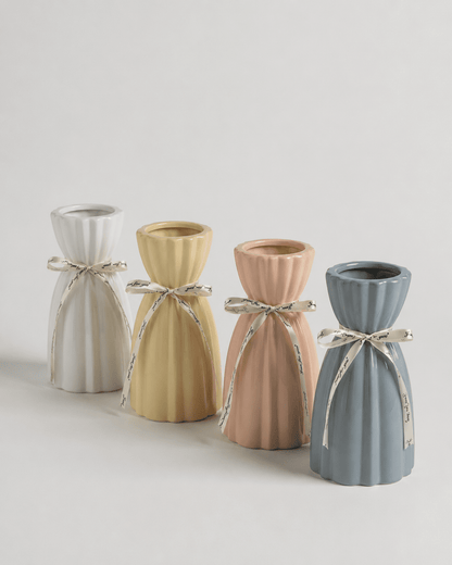 Ceramic Vase Ribbon Box Small