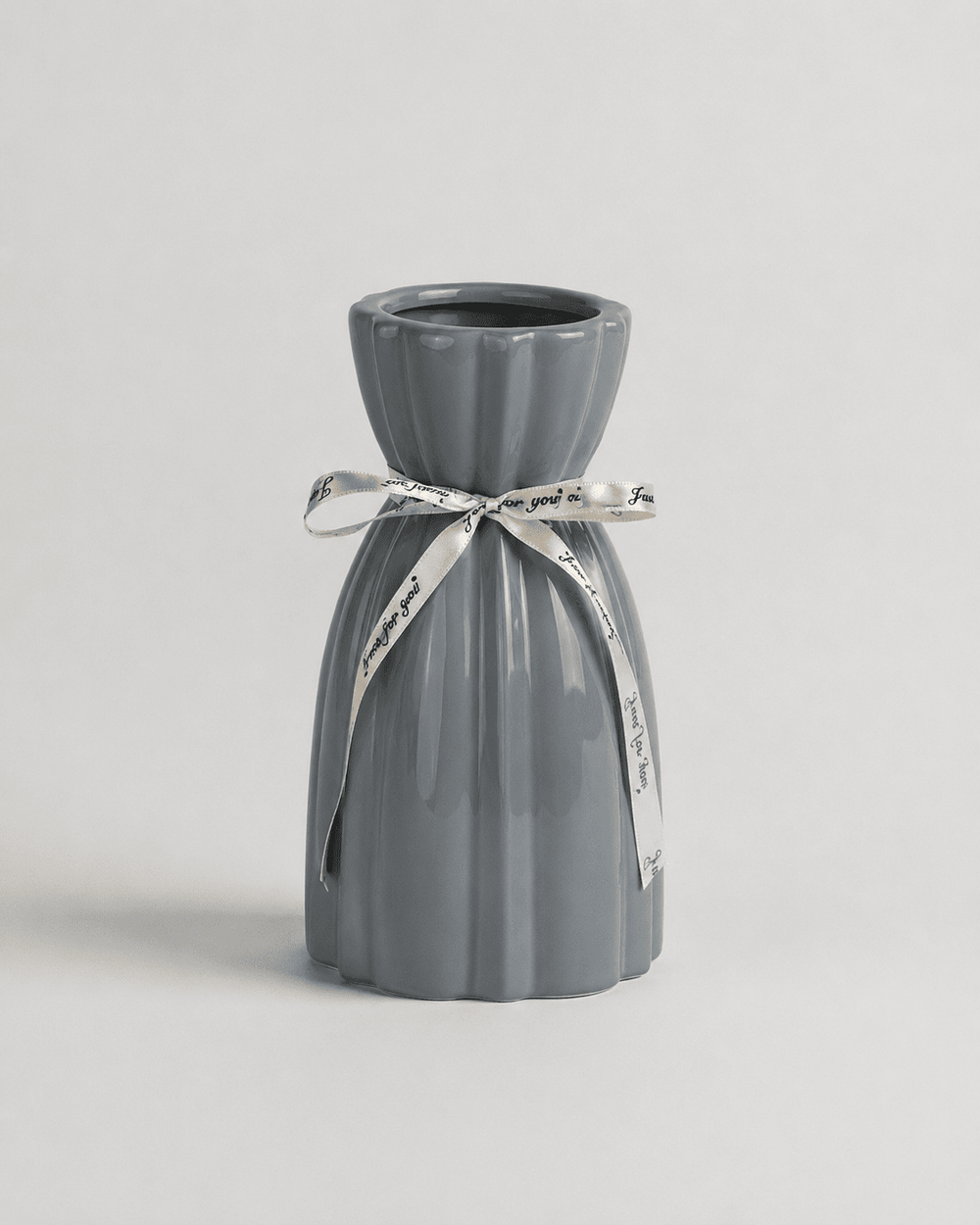 Ceramic Vase Ribbon Box Small