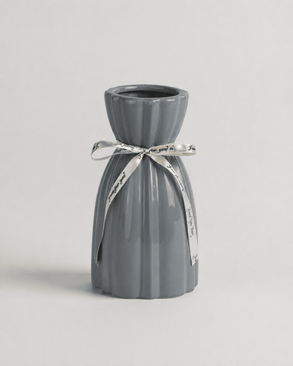 Ceramic Vase Ribbon Box Small