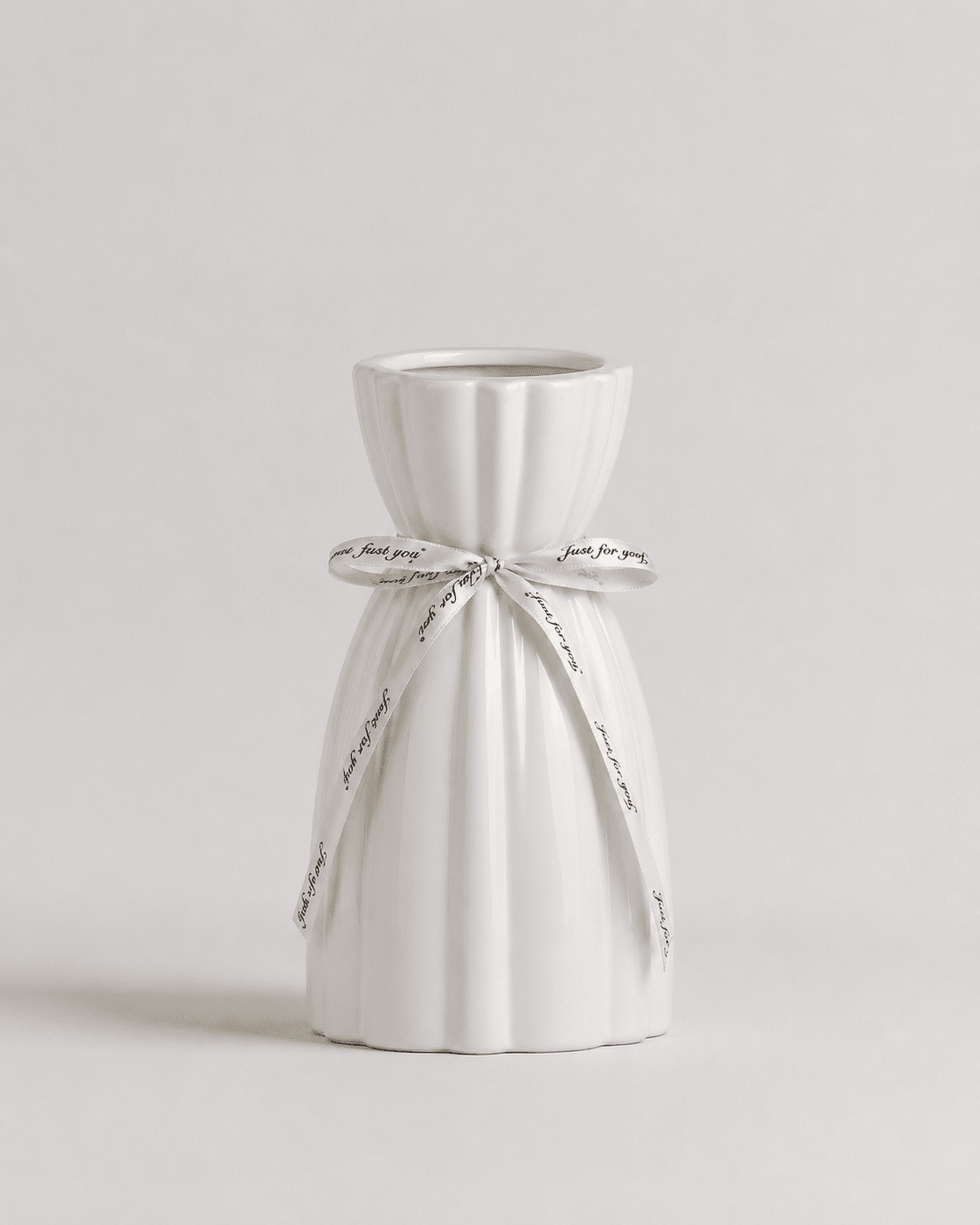 Ceramic Vase Ribbon Box Small