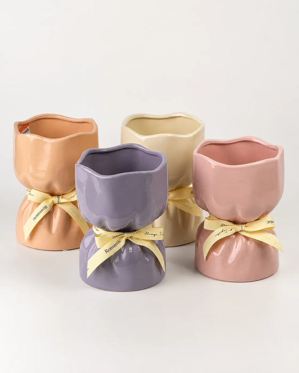 Ceramic Vase Bouquet Holder