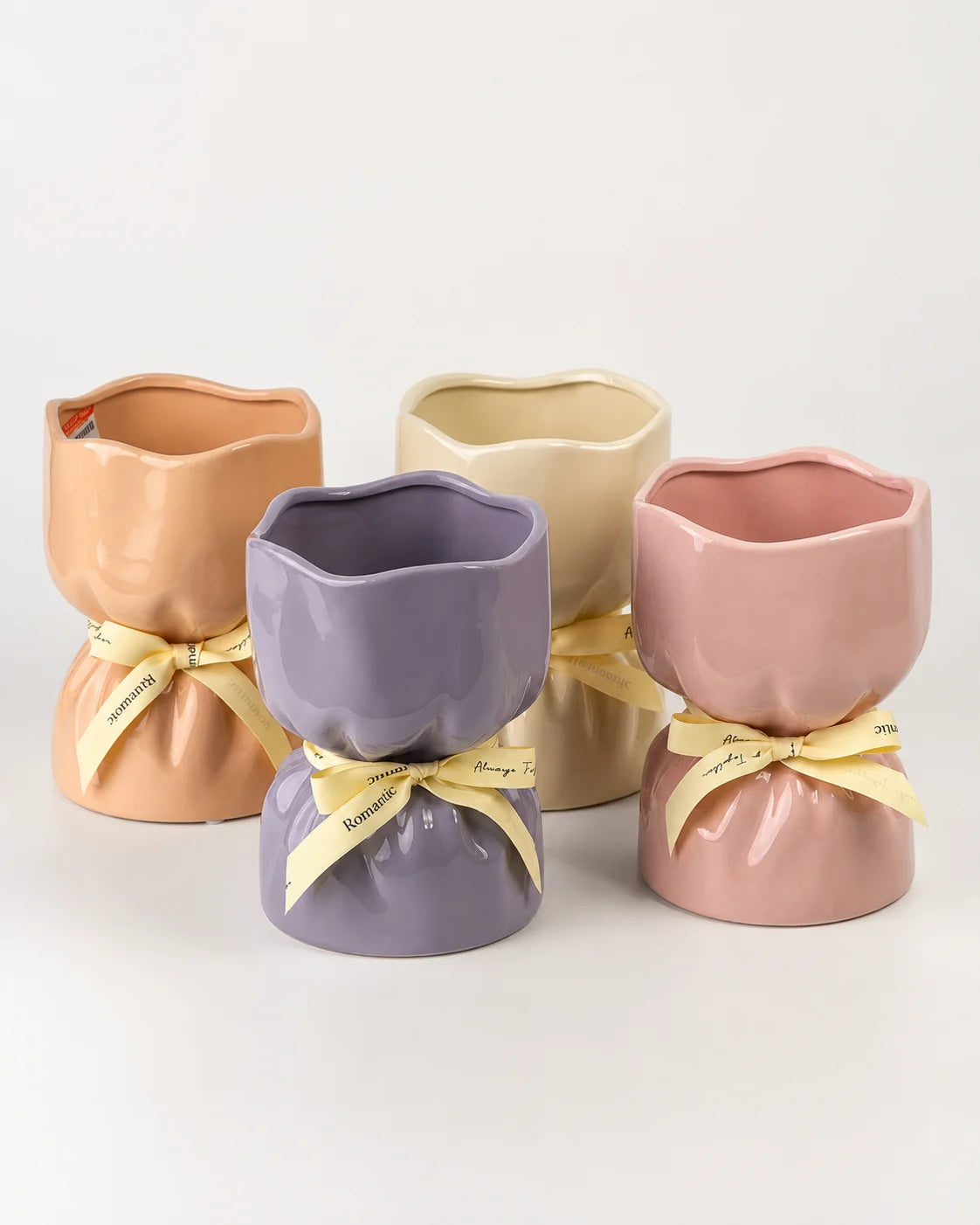 Ceramic Vase Bouquet Holder