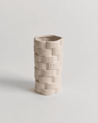 Ceramic Vase Twisted Flower