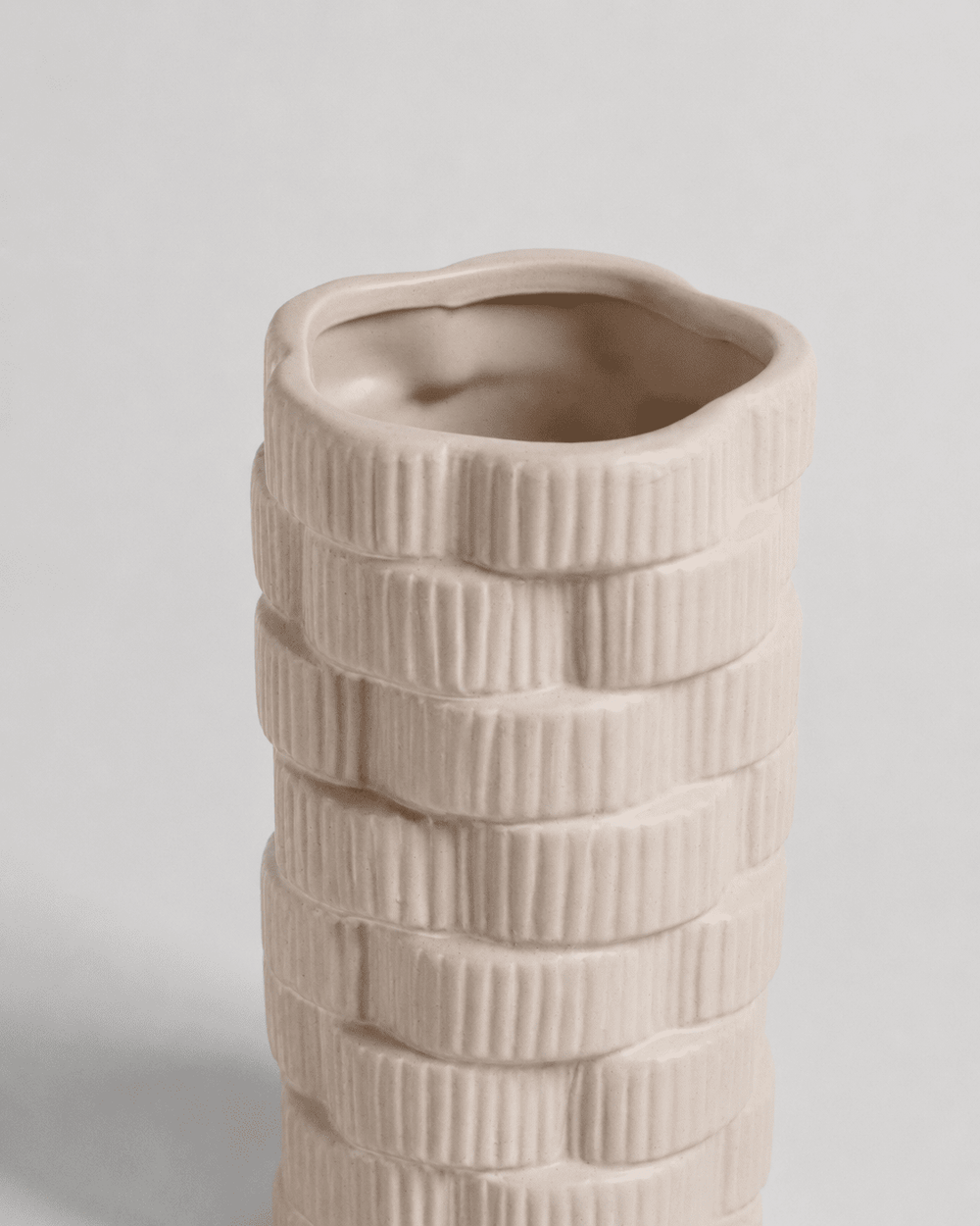 Ceramic Vase Twisted Flower
