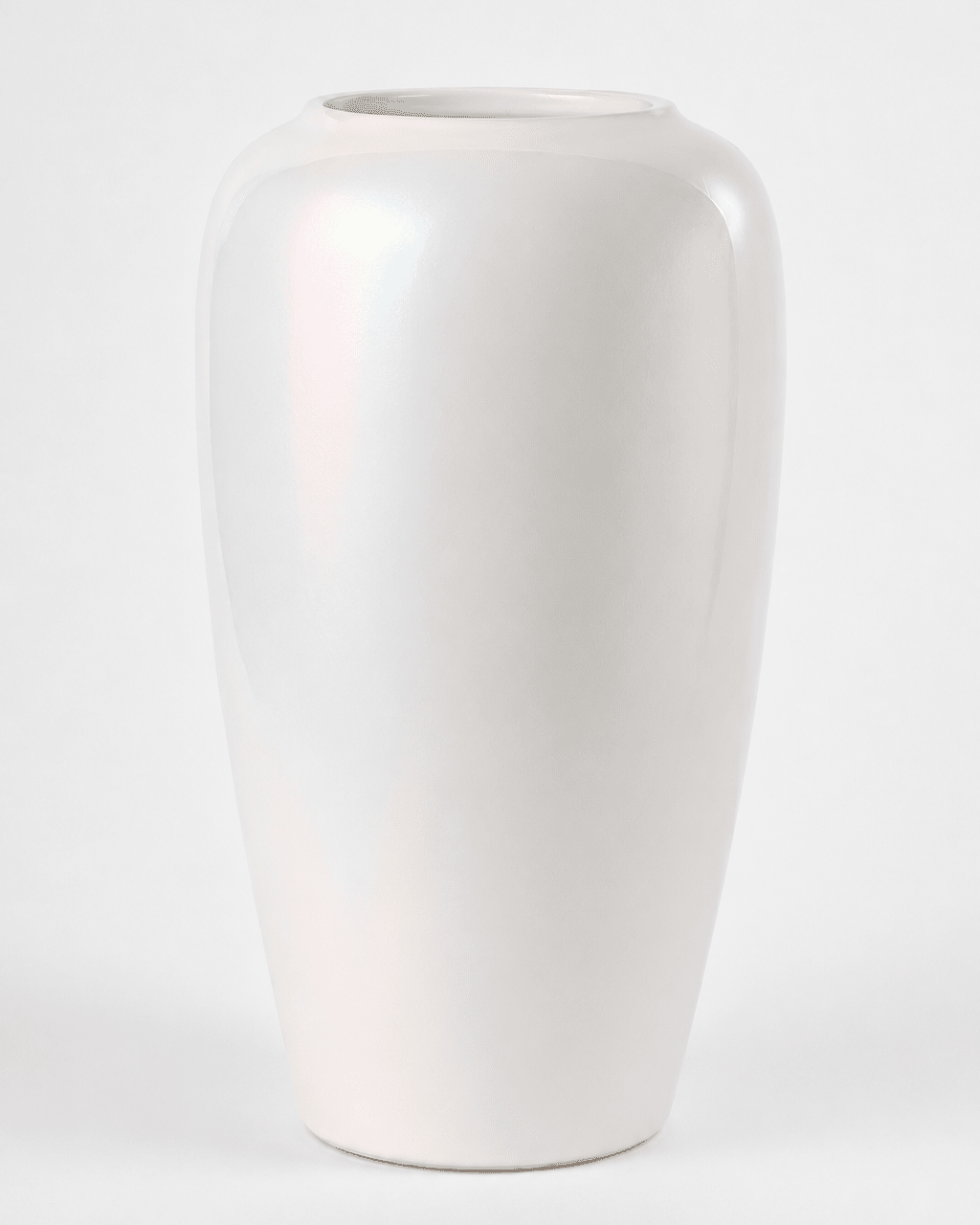 Ceramic Vase Pearl White
