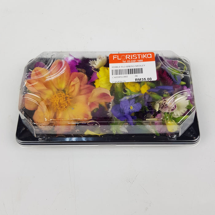 Edible Flowers Spring Medley (Per Box)
