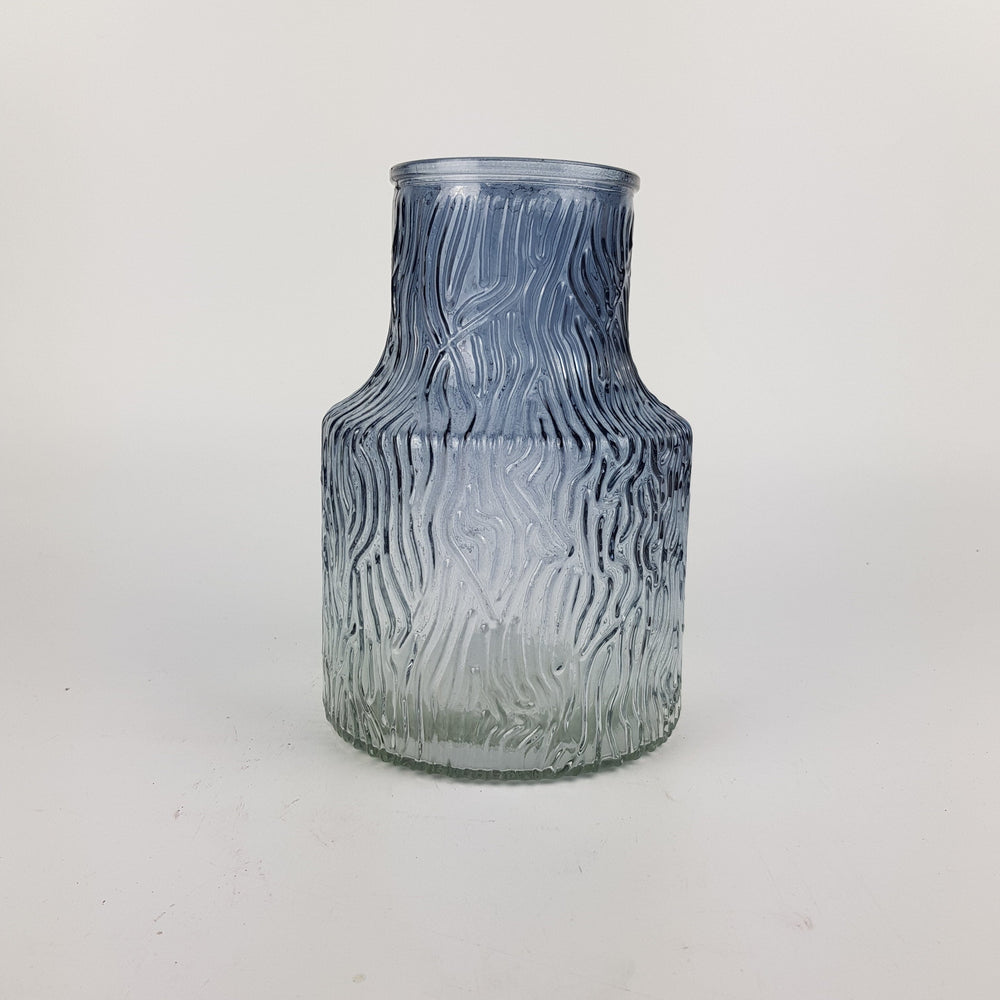 Glacier Colour Glass Vase 9cm x 20cm