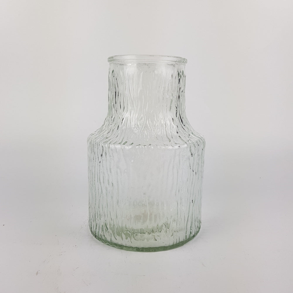 Glacier Glass Vase (⌀9cm x H20cm)