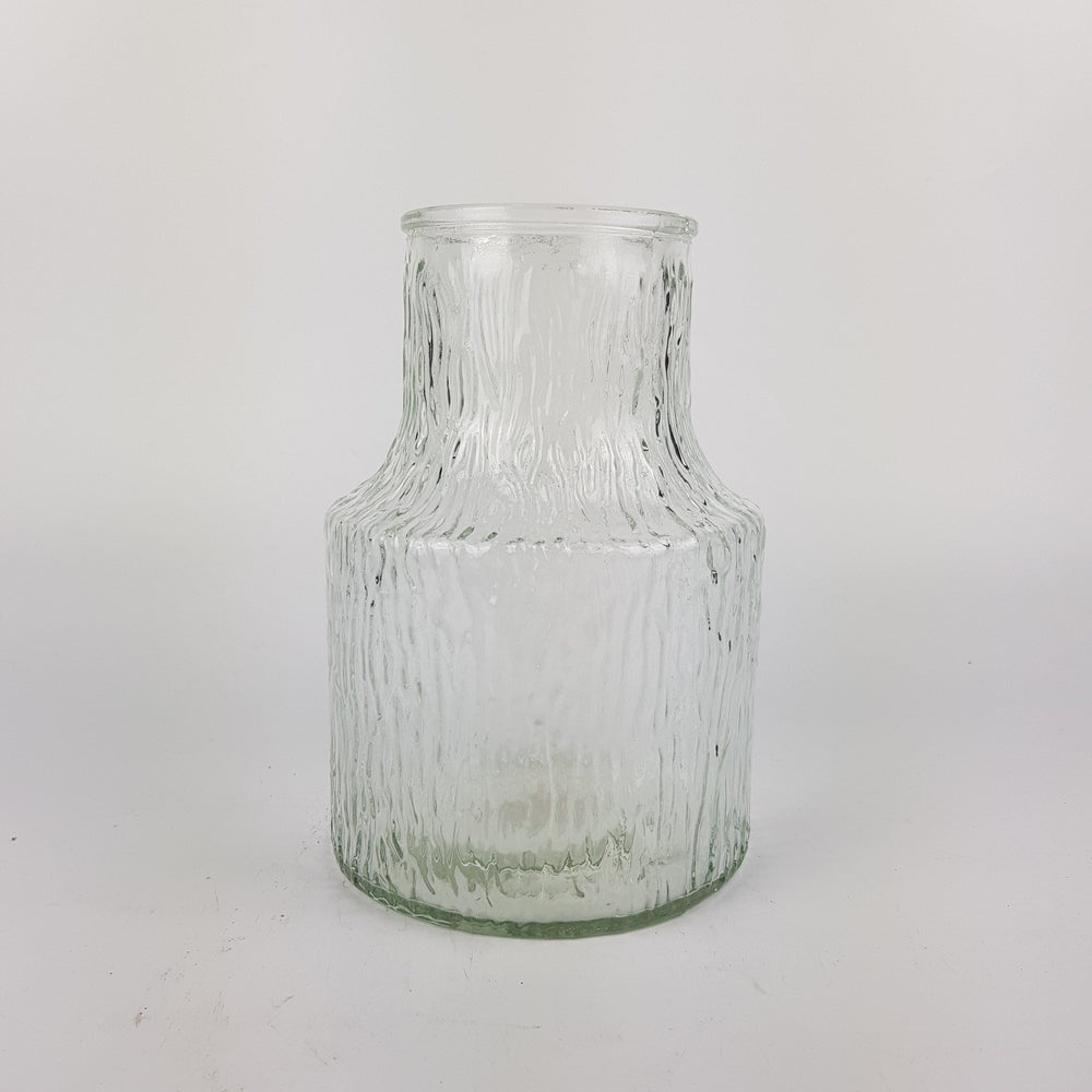 Glacier Glass Vase 9cm x 20cm