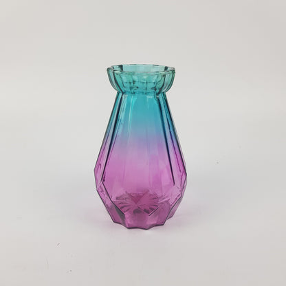 Mini Rock Glass Vase - 6cm X 15cm