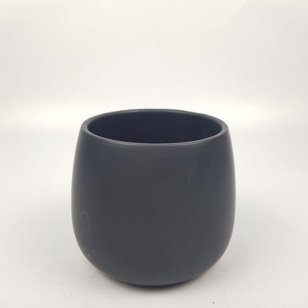 Ceramic Vase 13cm*12.5cm (Black)