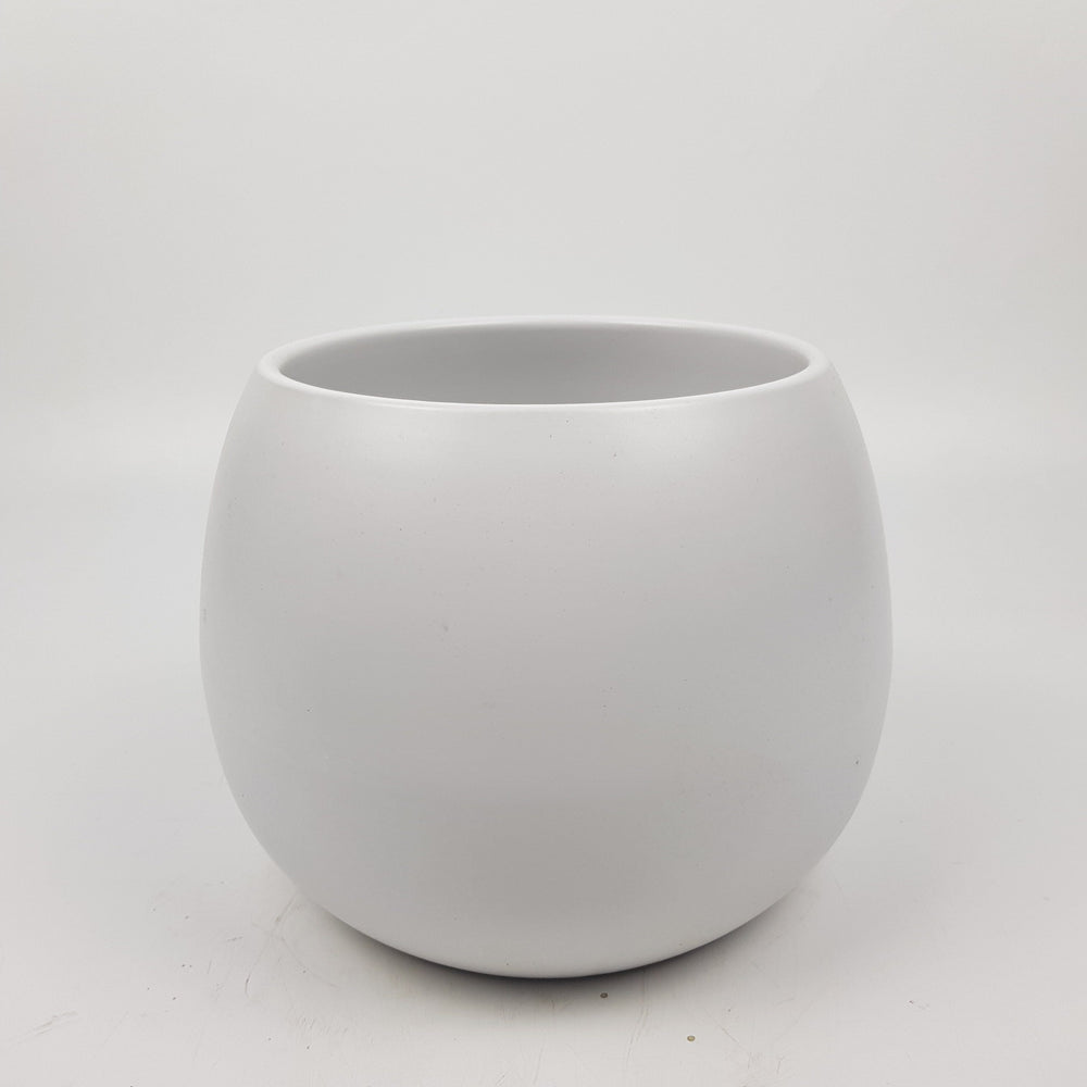 Ceramic Vase 16.5cm*16.5cm (White)