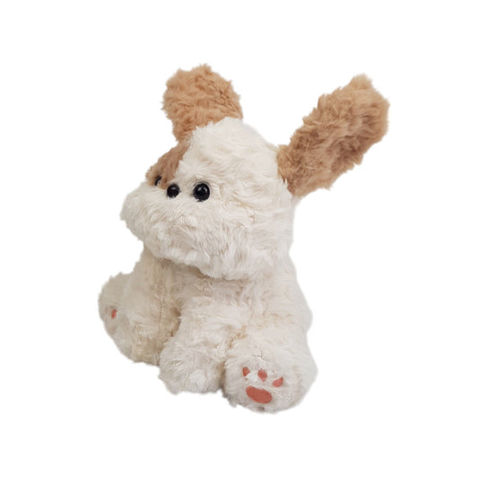 plush doll
puppy
white