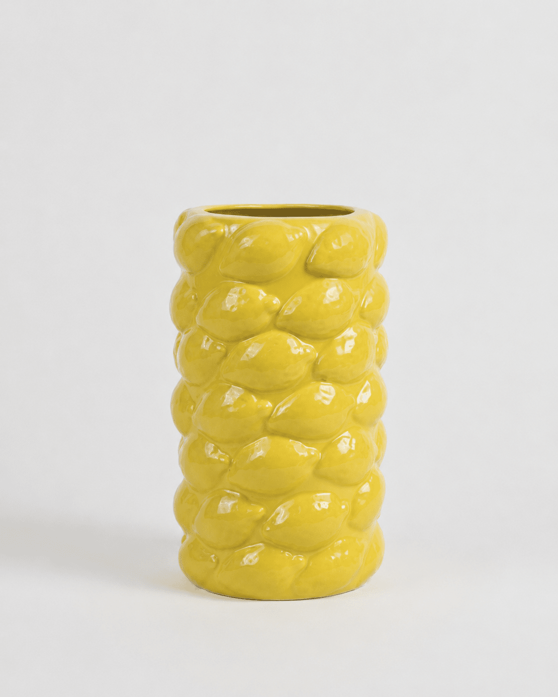 Ceramic Vase Lemon Pattern