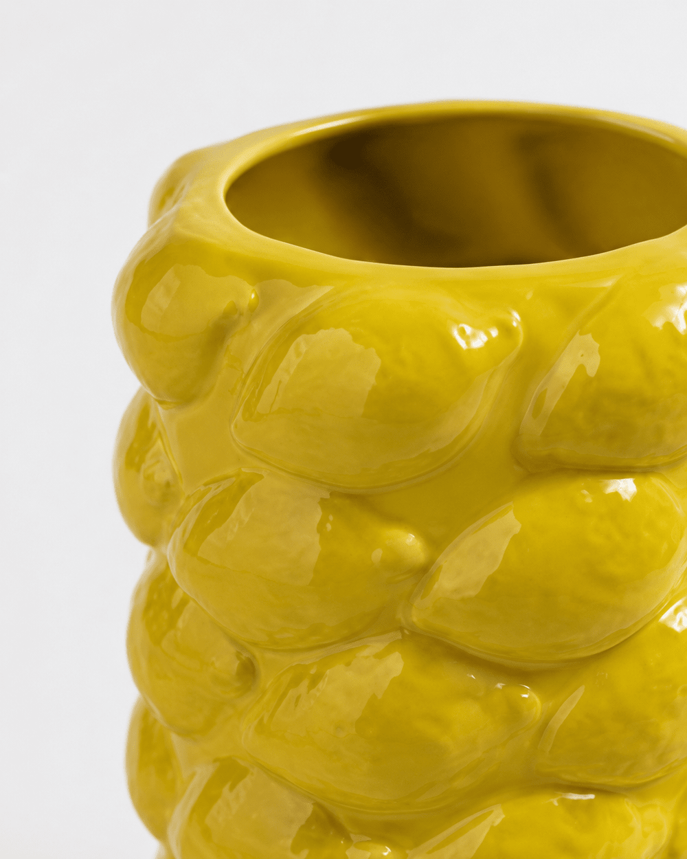 Ceramic Vase Lemon Pattern