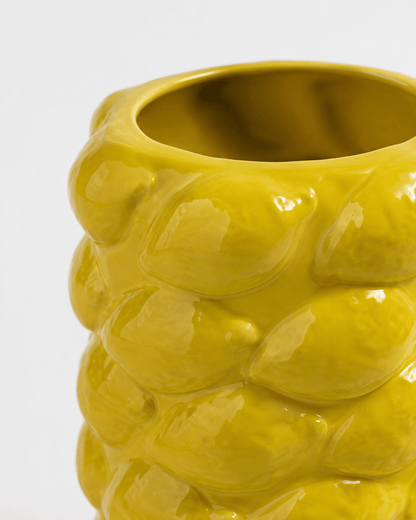 Ceramic Vase Lemon Pattern
