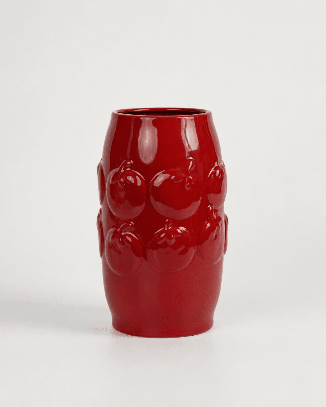 Ceramic Vase Tomato Pattern