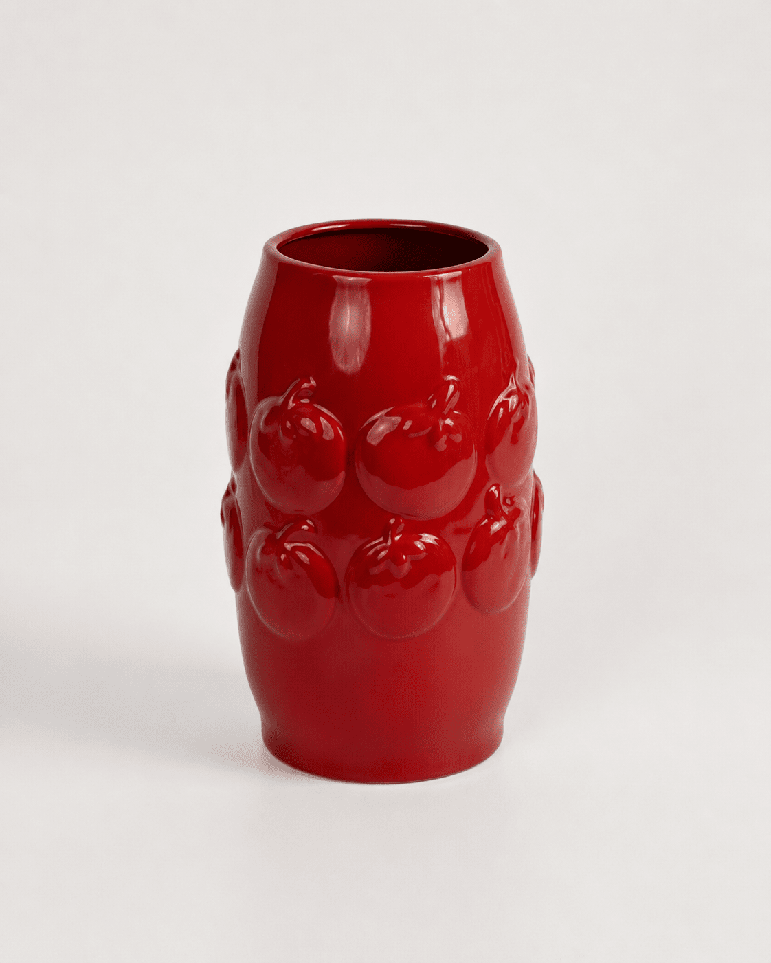 Ceramic Vase Tomato Pattern