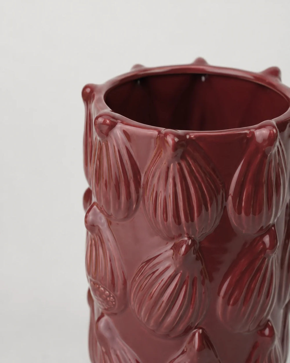 Ceramic Vase Fig Pattern