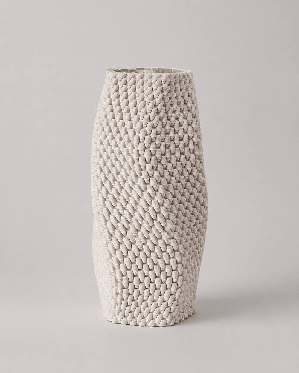 Ceramic Vase Twisted Detail