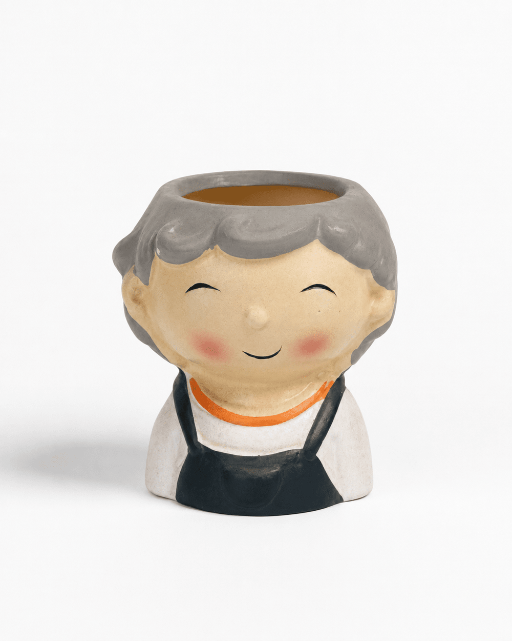 Ceramic Vase Character Face