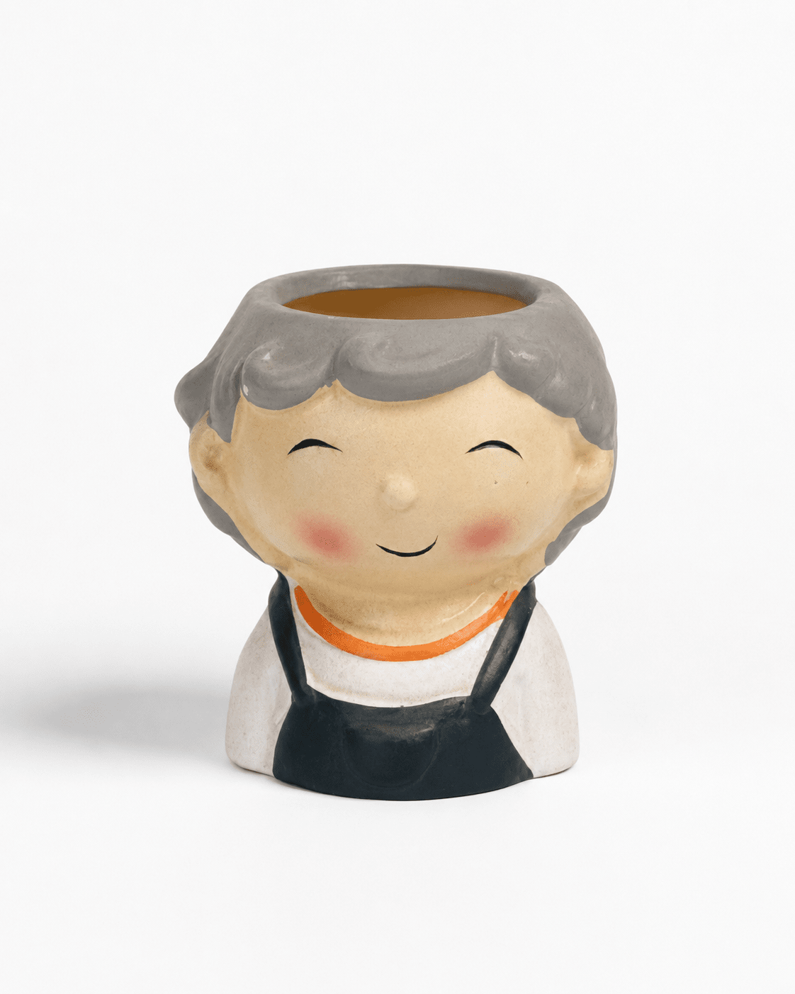 Ceramic Vase Character Face