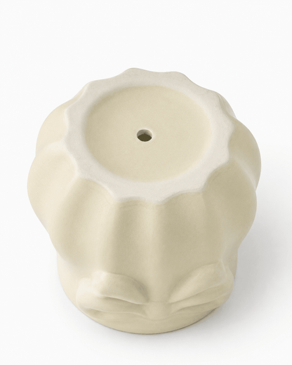 Ceramic Pot Ribbon Detail
