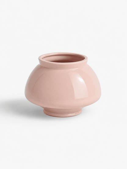 Ceramic Pot Curve Base