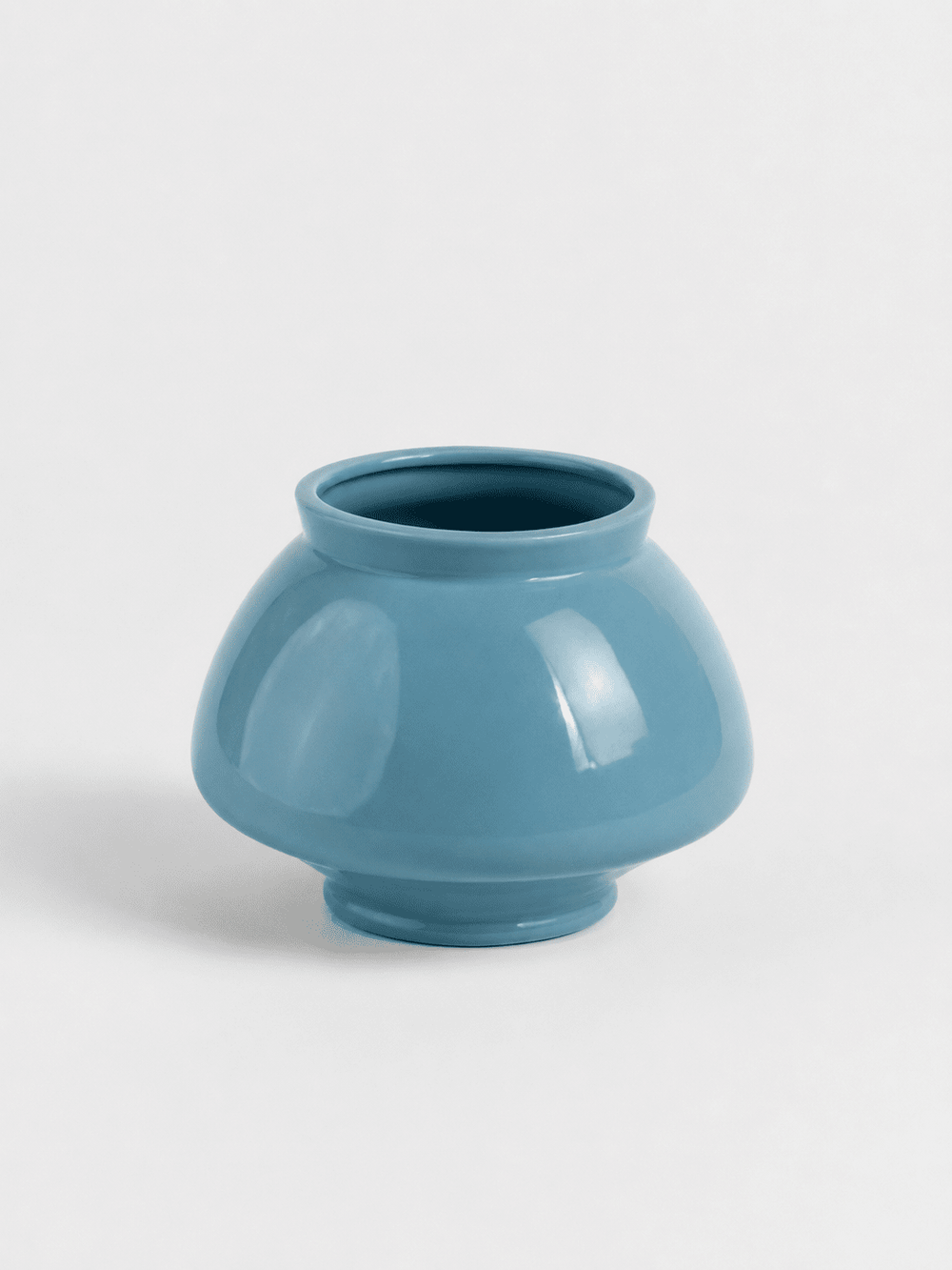 Ceramic Pot Curve Base