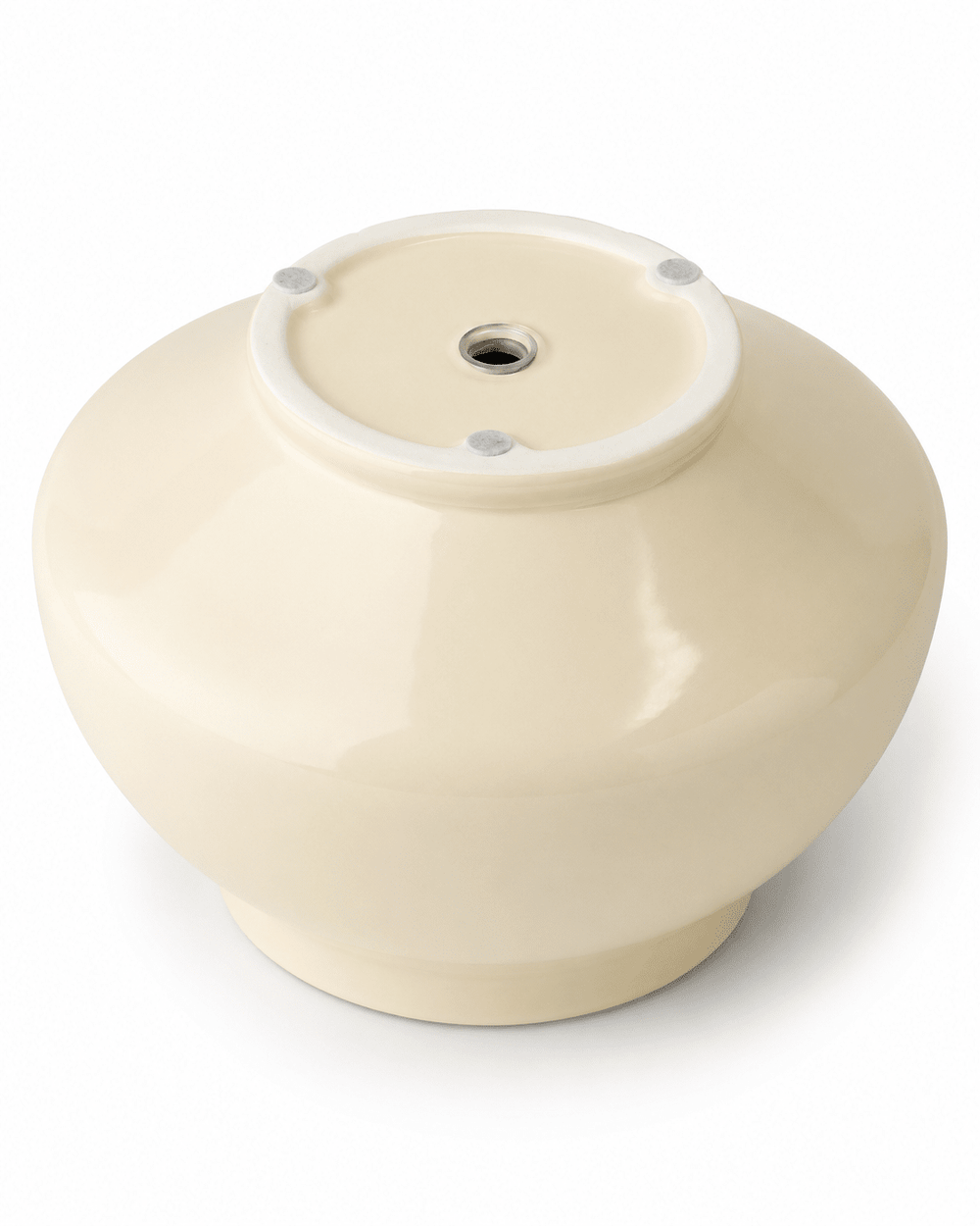 Ceramic Pot Curve Base