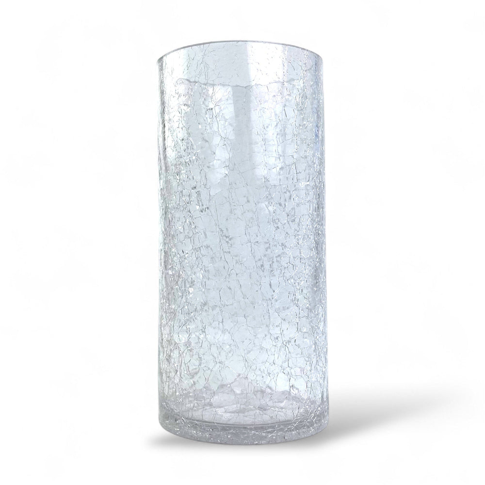 Glass Shattered Design 12cm(D) x 25cm(H)