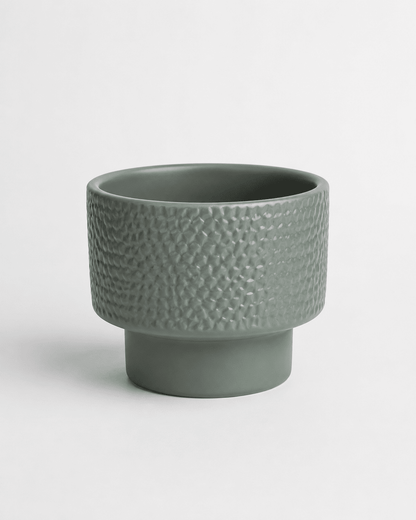 Ceramic Pot with texture (5 SIZES)