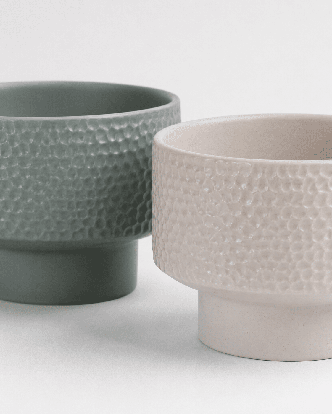 Ceramic Pot with texture (5 SIZES)