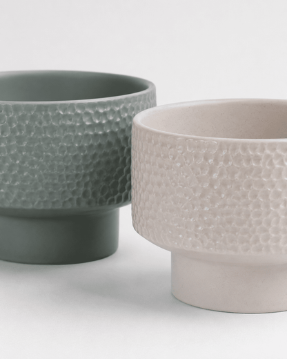Ceramic Pot with texture (5 SIZES)
