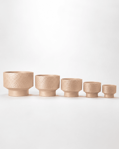 Ceramic Pot with texture (5 SIZES)