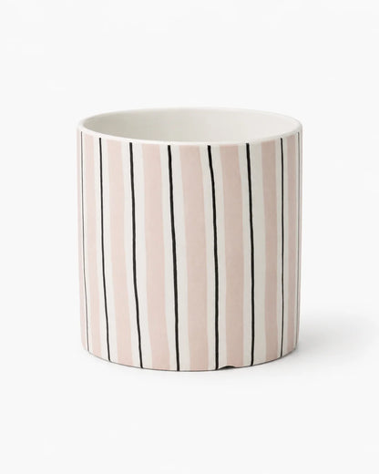 Ceramic Pot Vertical Line
