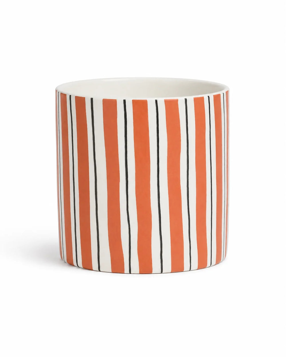 Ceramic Pot Vertical Line