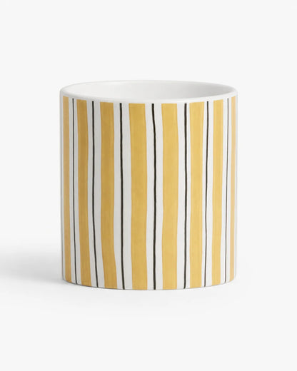 Ceramic Pot Vertical Line
