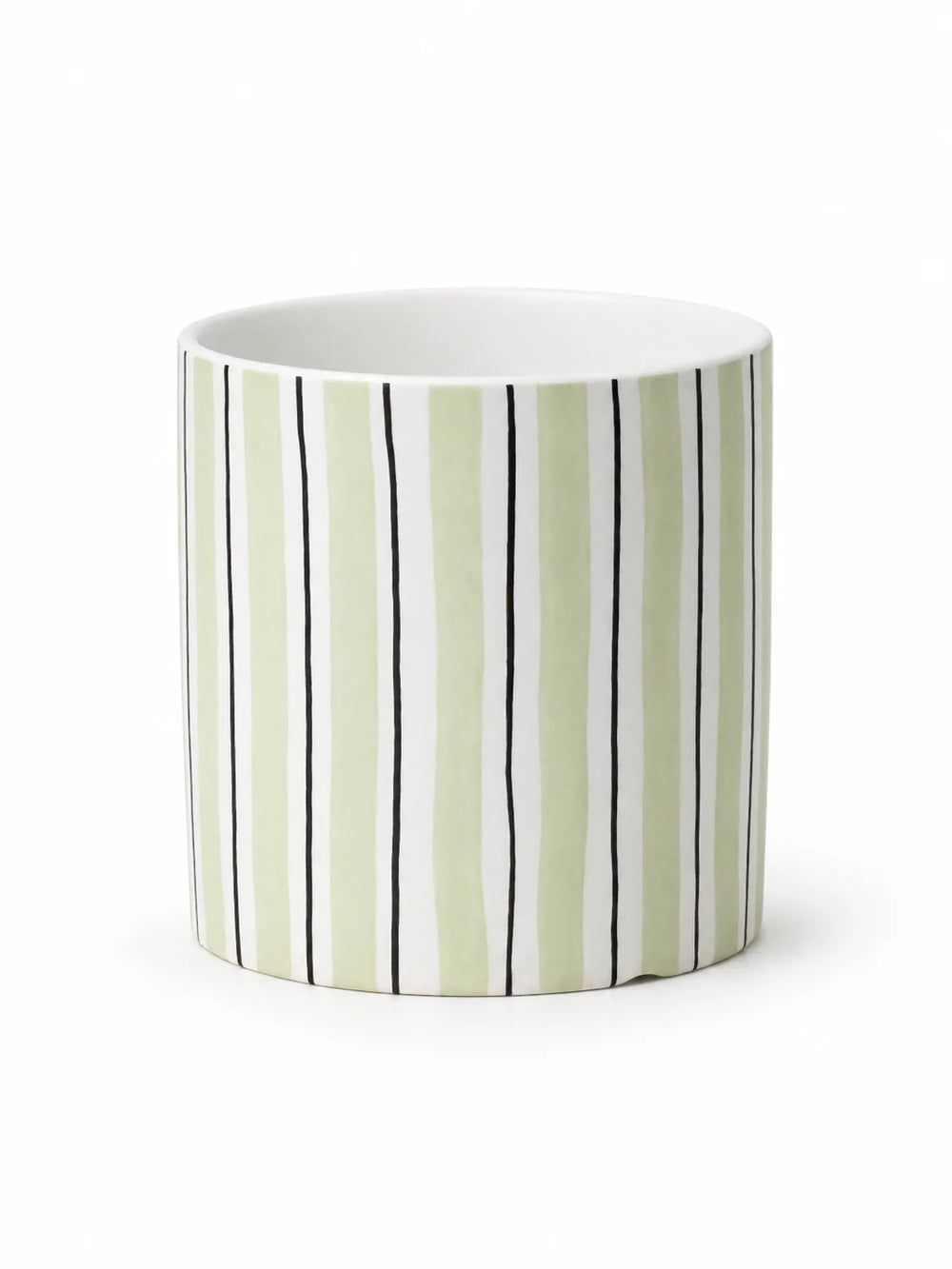 Ceramic Pot Vertical Line