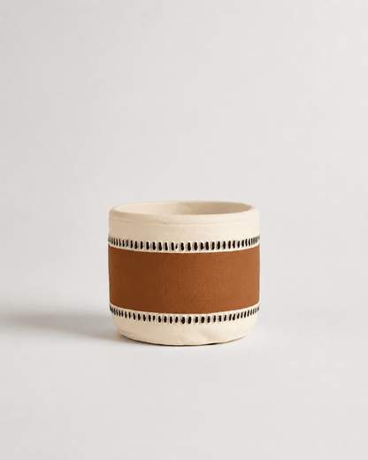 Ceramic Pot Leather Texture